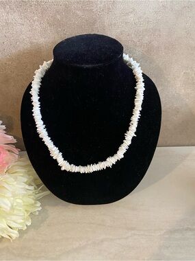 Panama Jack Chip Puka Shell Necklace 18in Unisex Surfer Beach Women Jewelry